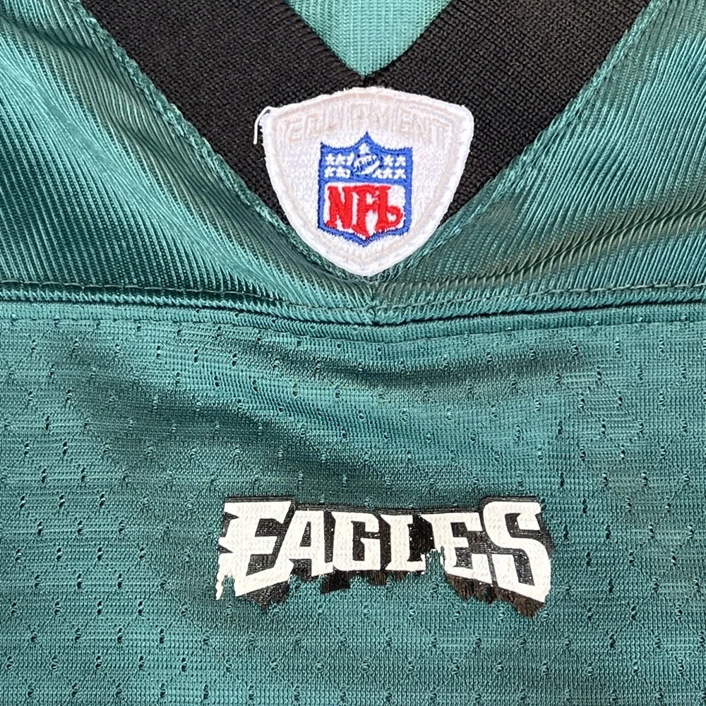 VTG Donovan McNabb #5 Philadelphia Eagles Reebok Jersey Youth XL (18-20) Green